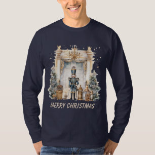 Frohe Weihnachtscreme Aquarell T-Shirt