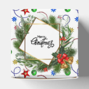 Frohe Weihnachtsdekoration Gefallen Box Geschenkschachtel