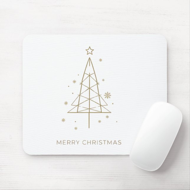 Frohe Weihnachtsdesign Mousepad (Mit Mouse)