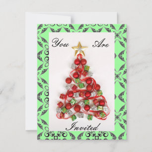 Frohe Weihnachtseinladung Einladung