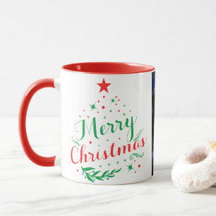 frohe Weihnachtsfamilie lieblich Tasse