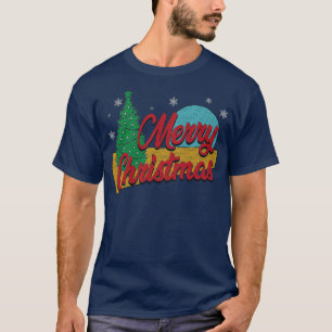 Frohe Weihnachtsfamilie passt Weihnachtssüße an T-Shirt