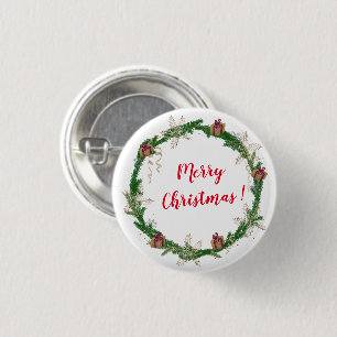 Frohe Weihnachtsfeier Button