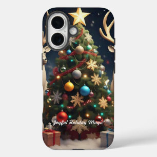"Frohe Weihnachtsfeier" iPhone 16 Hülle