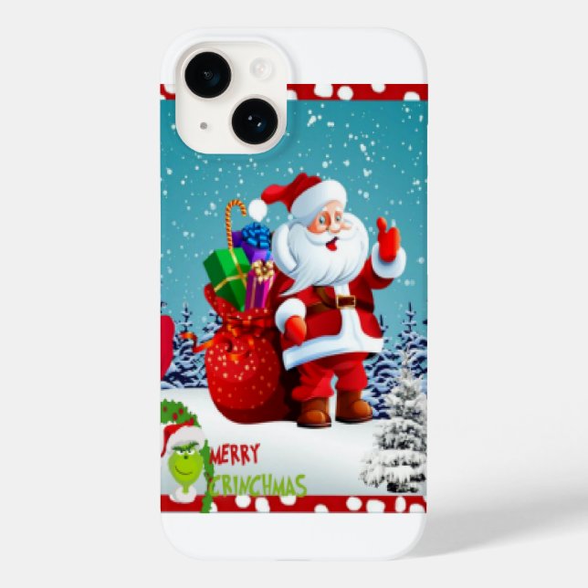 Frohe Weihnachtsfeier Case-Mate iPhone Hülle (Rückseite)