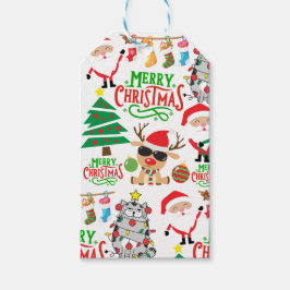 Frohe Weihnachtsfeier Geschenkanhänger