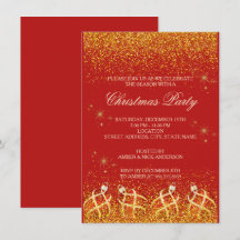 Frohe Weihnachtsfeier Glitter