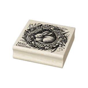 Frohe Weihnachtsfeier Gummistempel