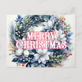 Frohe Weihnachtsfeier | Happy Holidays Postkarte