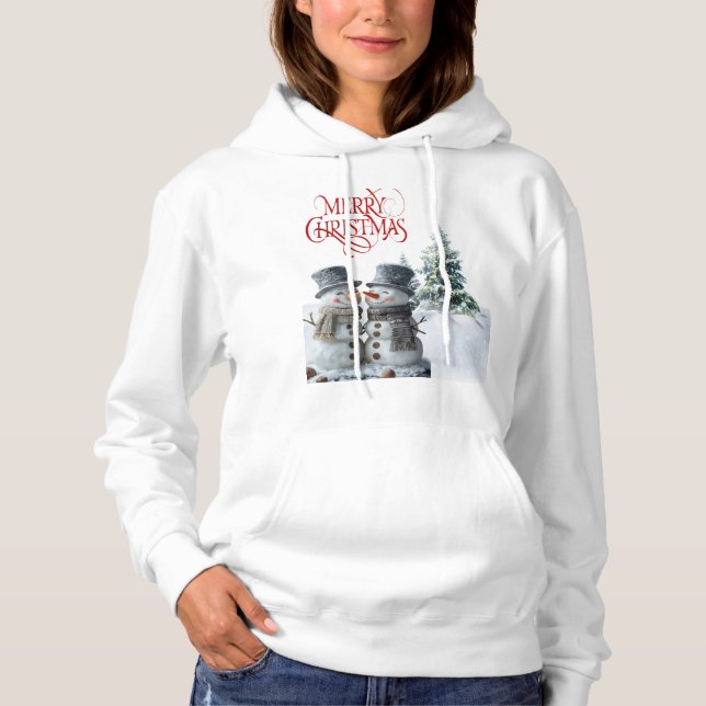 Frohe Weihnachtsfeier Hoodie (Vorderseite)