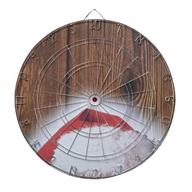 Frohe Weihnachtsfeier, Hut des Weihnachtsmanns Dartscheibe (vorne)