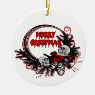 Frohe Weihnachtsfeier Keramik Ornament