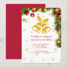 Frohe Weihnachtsfeier Neue Zuhause Moving