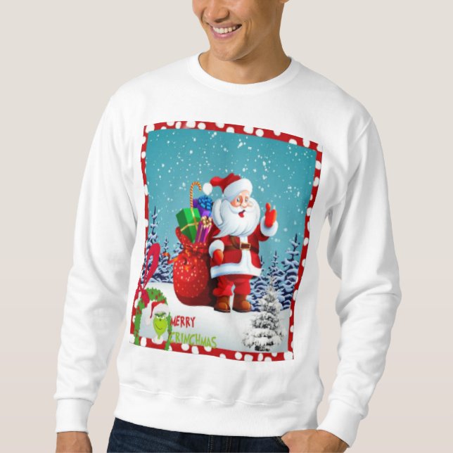 Frohe Weihnachtsfeier Sweatshirt (Vorderseite)