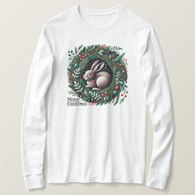 Frohe Weihnachtsfeier T-Shirt (Design vorne)