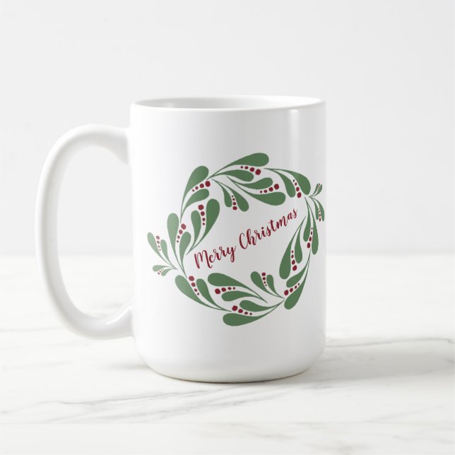 Frohe Weihnachtsfeier - Tasse (Links)