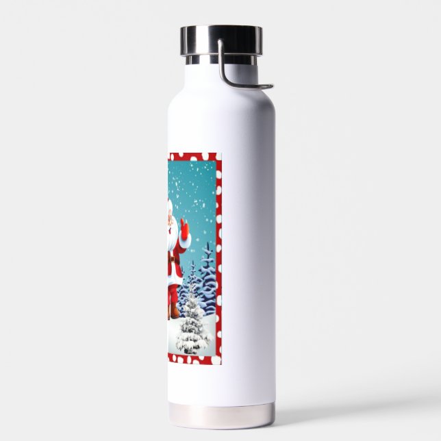 Frohe Weihnachtsfeier Trinkflasche (Links)