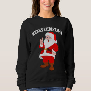 Frohe Weihnachtsfeier - Weihnachtsmann-Shirt - Chr Sweatshirt