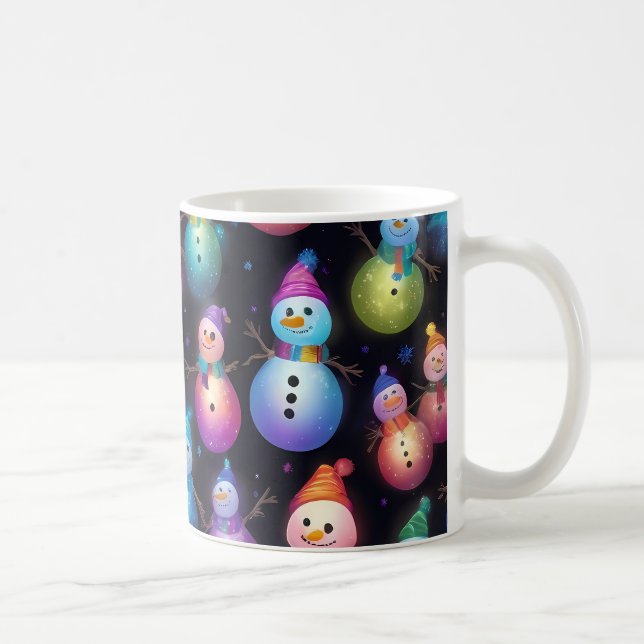Frohe Weihnachtsfeiertage Cheer Collection Kaffeetasse (Rechts)