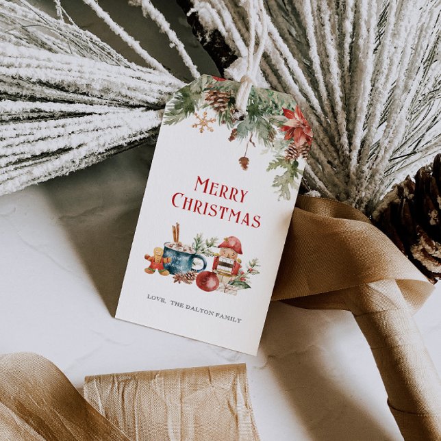 Frohe Weihnachtsfeiertage Geschenkanhänger (Von Creator hochgeladen)