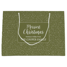 Frohe Weihnachtsfeiertage Große Geschenktüte