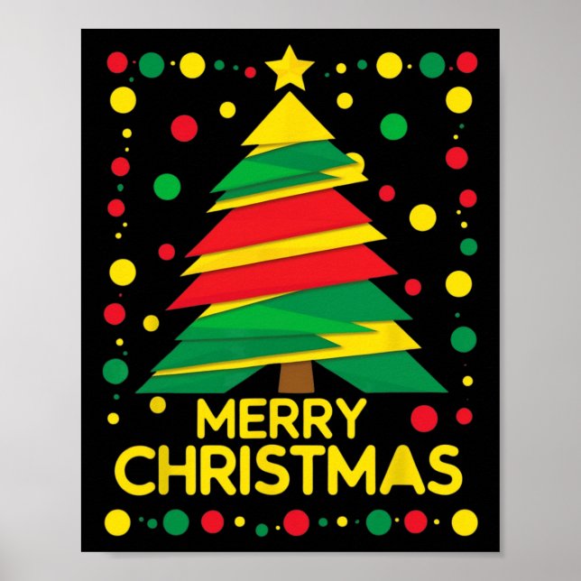Frohe Weihnachtsfeiertage Poster (Vorne)