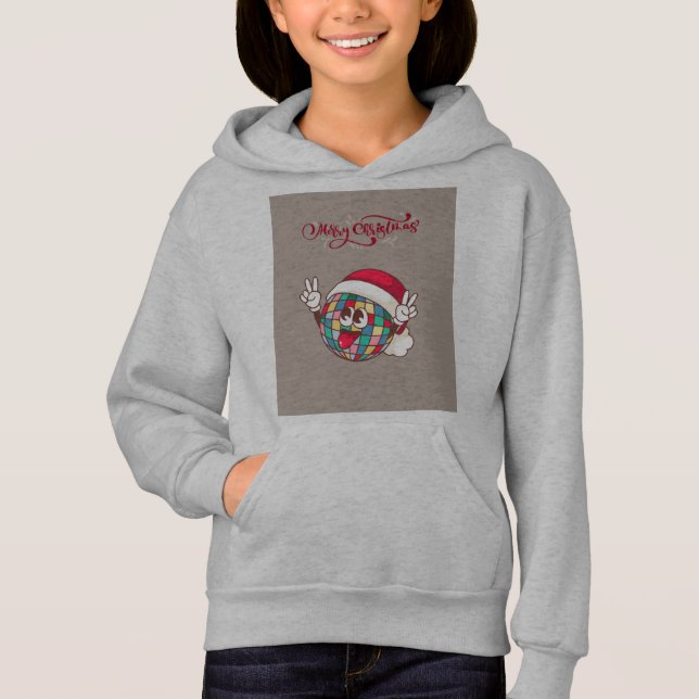 Frohe Weihnachtsfeige Hoodie (Vorderseite)