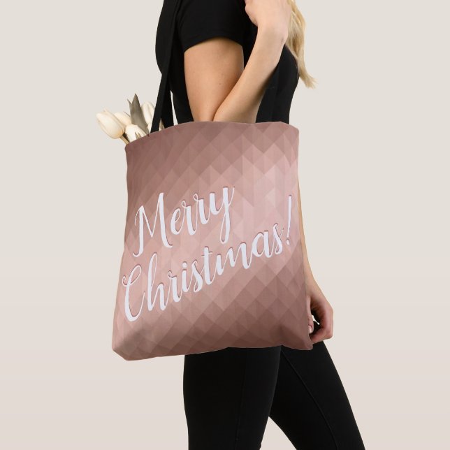 Frohe Weihnachtsferien Rose Gold metallisch (Von Nahem)