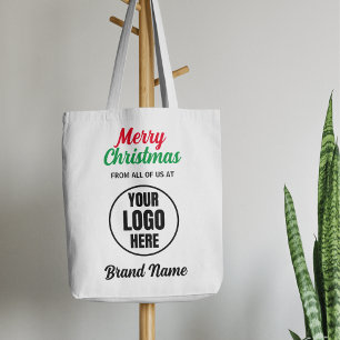 Frohe Weihnachtsfirma gebrandete Weihnachtsgeschen Tragetasche