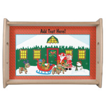 Frohe Weihnachtsfrau Claus Reindeer