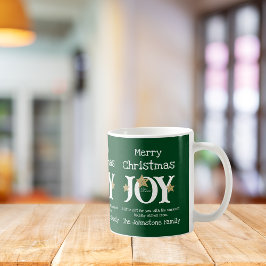 Frohe Weihnachtsfreude, 'Ein Geschenk für dich' ru Kaffeetasse