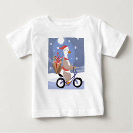 Frohe Weihnachtsganse Baby T-shirt
