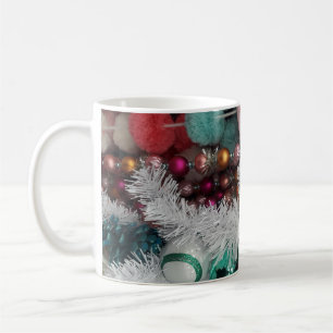 Frohe Weihnachtsgarland-Tasse Kaffeetasse