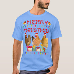 Frohe WeihnachtsgebäckSanta Hat Lights Xmas Funny T-Shirt