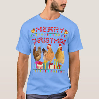 Frohe WeihnachtsgebäckSanta Hat Lights Xmas Funny T-Shirt