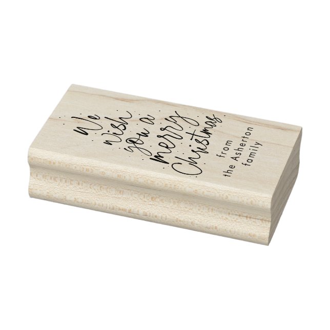 Frohe Weihnachtsgeschenk Weihnachts-Weihnachtsgesc Gummistempel (Stempel)