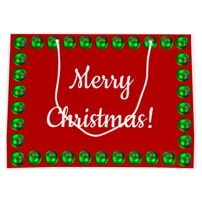 Frohe Weihnachtsgeschenke, Große Große Geschenktüte (Vorderseite)