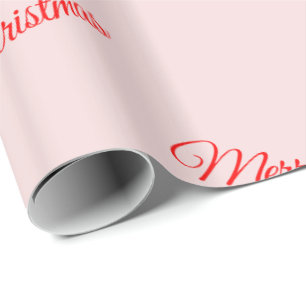 Frohe Weihnachtsgeschenke in Rosa Geschenkpapier