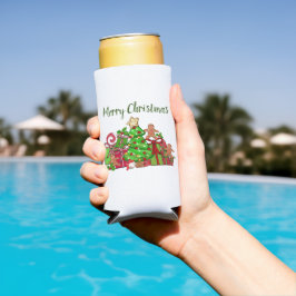 Frohe Weihnachtsgeschenke rund um den Baum Selters Dosenkühler