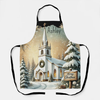 Frohe Weihnachtsgeschenke Schürze