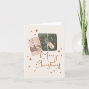 Frohe Weihnachtsgeschenke Weihnachtskarte Karte