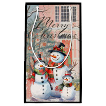 Frohe Weihnachtsgeschenktasche