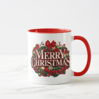 Frohe Weihnachtsgestalterei Tasse