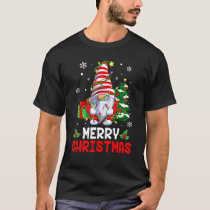 Frohe Weihnachtsgnomes Xmas Light Weihnachtsmatte T-Shirt