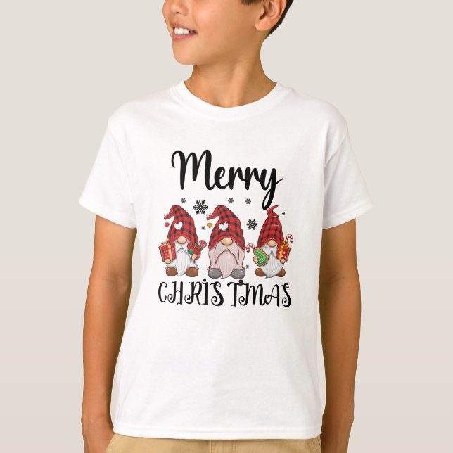 Frohe Weihnachtsgnomies Weihnachtsgnomes T-Shirt (Vorderseite)