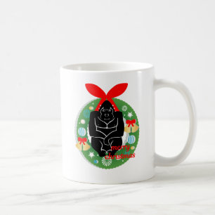 Frohe Weihnachtsgorilla Tasse