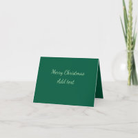 Frohe Weihnachtsgrün schlichte Solo-Hintergrund Ur
