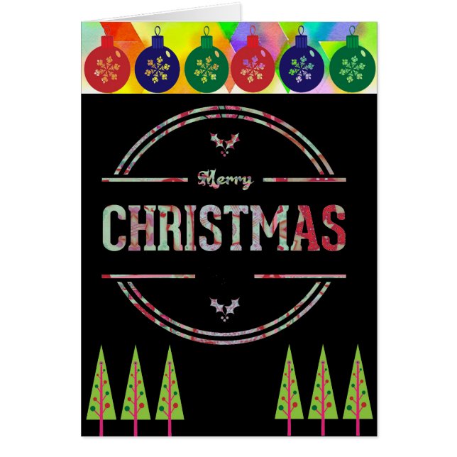 Frohe Weihnachtsgrüße (Vorne)