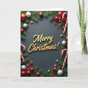 Frohe Weihnachtsgrüße Karte
