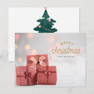 Frohe Weihnachtsgrüße Karte Festliche Feiertage